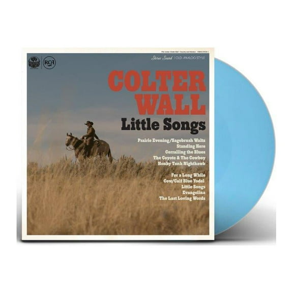 Colter Wall Little Songs (Indie Exclusive opaque baby blue color vinyl) Records & LPs