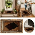 thumbnail image 2 of Large Entrance Carpet Floor Mat With Visual Deception Effect Suitable For High Traffic Areas Indoor And Outdoor Use Durable And Easy To Clean Sized Throw Blanket Tan Knit Blanket Blanket Tan Modern, 2 of 4