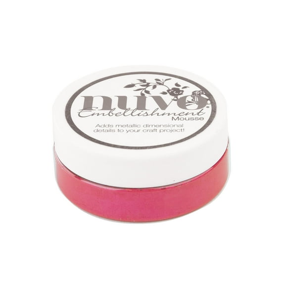 Nuvo Embellishment Mousse 2.2oz French Rose Pink