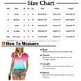thumbnail image 3 of Camiseta de manga corta suelta con cuello en V estampada a la moda para mujer Pompotops hkajfhjk471134, 3 of 5