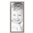 thumbnail image 2 of ArtToFrames 14" x 33" Silver Picture Frame, 14x33 inch Silver MDF Poster Frame (WOM-4642),  Pack, 2 of 8