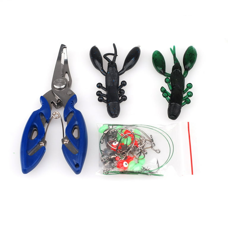 101pcs Fishing Lures Kit Fishing Baits Tackle Box with Trout Bass
