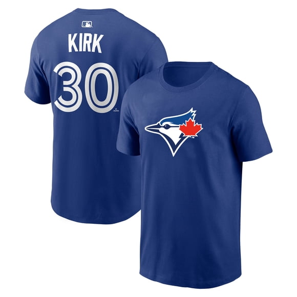 Men's Toronto Blue Jays Alejandro Kirk Royal Home Name & Number T-Shirt