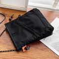 thumbnail image 3 of Bolso Unisex Crossbody Impermeable Mini Monedero Ocio Diario Negro, 3 of 4