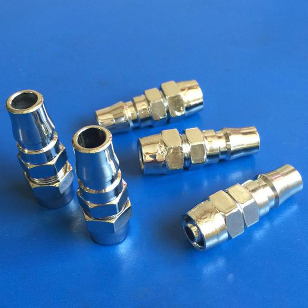 Male Female 8mm Gas Hose Copper Nozzle Quick Release Connector Caravan Bbq Sh+ph 