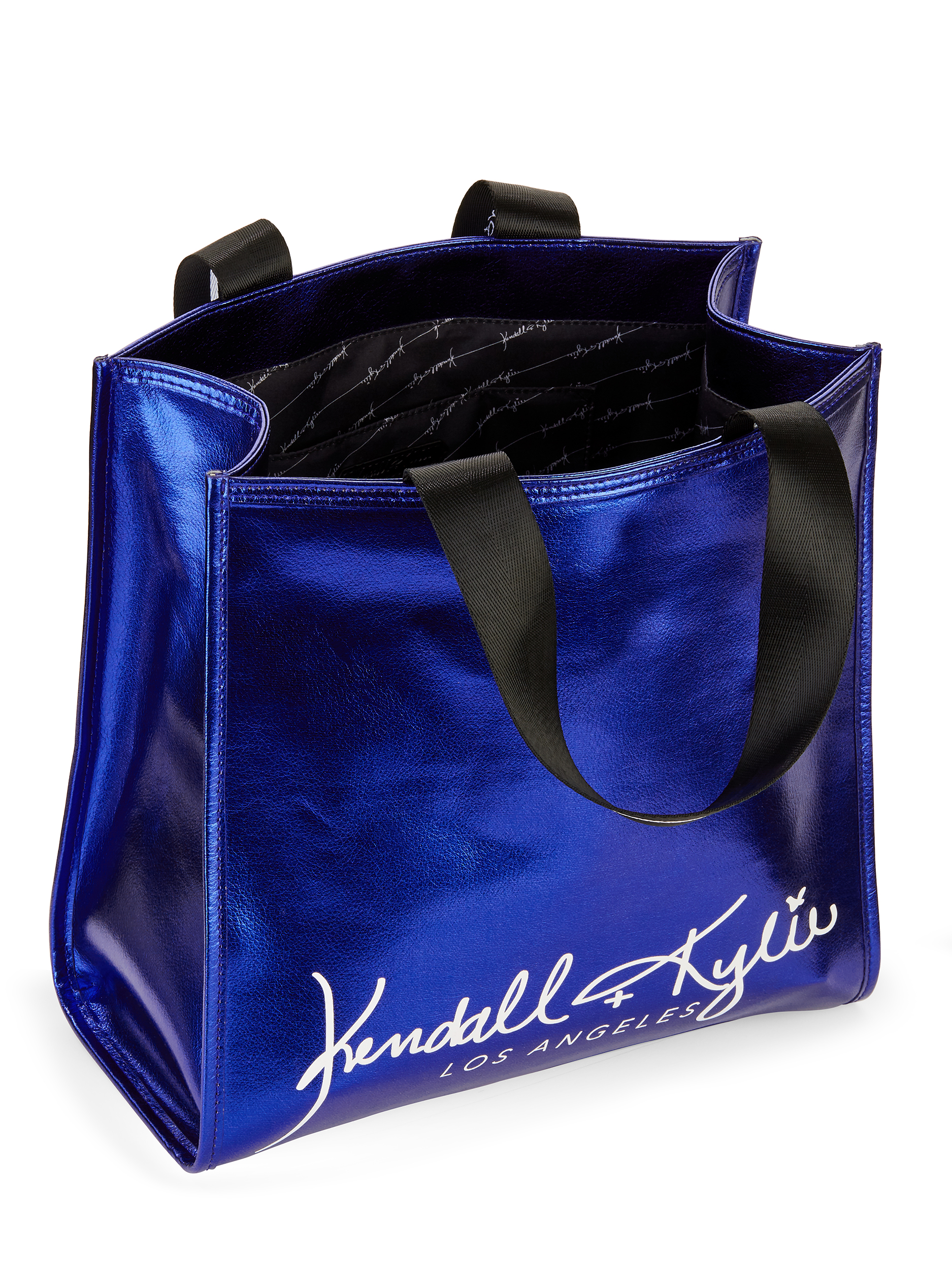 Kendall + Kylie for Walmart Cobalt Tote - image 2 of 5