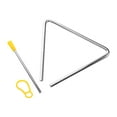 thumbnail image 2 of Shisuyan Triangle Percussion Instrument Sleek Design Hand-Eye Coordination 1 Set, 2 of 9