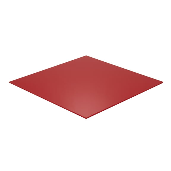 Falken Design Acrylic Red Opaque 48 in. x 96 in. x 1/8 in.
