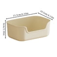 thumbnail image 2 of Plastic Storage Box with Lid, 5.3 x 9.6 x 7in Desktop Organizer for Sundries, Closet Clothes Bin for Home Organization, Household Utility Container, Storage Case, D, 2 of 8