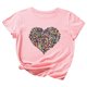 thumbnail image 2 of QISIWOLE - Camisetas para mujer, camisetas con gráfico de corazón valiente, camisetas divertidas de manga corta para mujer, camisetas retro inspiradoras, liquidación por menos de $10, 2 of 3