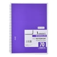 thumbnail image 2 of Spiral Notebook Wide Ruled 1 Subject Notebook with 70 Sheets, 7.9 x 10.6 Inch Composition Notebook for Writing Notes, Journaling and Everyday Organization Office Supplies, 2 of 4