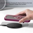 thumbnail image 6 of I-HONVA For Samsung Galaxy S25/S24 Case,3-Layer Military Grade Drop Protection Anti-Slip Rugged Shockproof Dustproof Protection 6.2 inch Phone Case,Purple Pink, 6 of 7