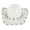 White, variant on CTM  Western Ball Studded Trim Cowboy Hat (Women)
