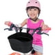 thumbnail image 4 of 1 canasta de scooter para niños, canasta de bicicleta, canasta de plástico para colgar en el manillar para niños (negro), 4 of 6