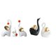 thumbnail image 1 of Esculturas de elefantes,Estatuas de elefantes,decoración del hogar,artesanías de cerámica,Figuras de elefantes familiares Adornos de escritorio,estatua de cisne,Estatuas y figuras de cisnes, 1 of 8