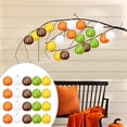 thumbnail image 2 of Clearance Under $4.6! 20PCS Mini Pumpkin Hanging Ornaments, Fall Thanksgiving Tree Decorations for Home & Party, Plastic, (One Size, D), 2 of 9