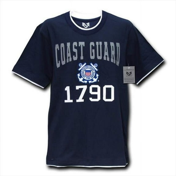 Rapid Dominance  Pitch Double Layer Tee- Coast Guard- Navy- Medium