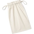 thumbnail image 2 of Westford Mill - Bolsa con cordón de algodón orgánico suave (Neutro), 2 of 2