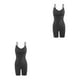 thumbnail image 3 of Soidarity Body Body Ropa interior Control Corsés Levantador Compresión Correctivo Shapers Mujeres Vientre Pantalones Vaina Sin costuras Negro 2Conjunto, 3 of 6