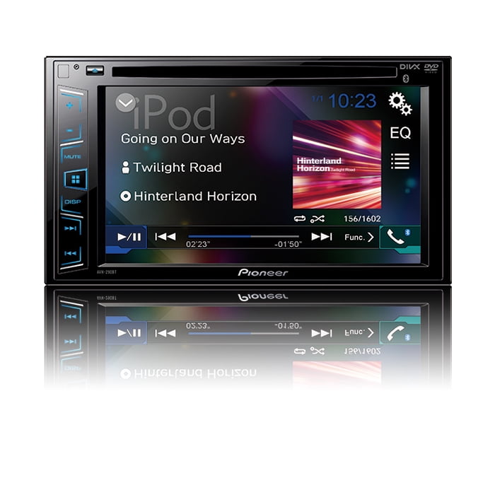Pioneer AVH290BT 6.2" DoubleDIN InDash DVD Receiver with Bluetooth