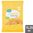 thumbnail image 5 of Great Value Original Potato Chips Party Size, 15.25 oz, 5 of 9
