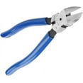 thumbnail image 6 of Diagonal Pliers, 8inch Blue Diagonal Pliers Cable Nose Cutting Nippers Wire Cutter Tool Heavy Duty Diagonal Flush Cutters Ideal Wire Snips for Various Cables, 6 of 10