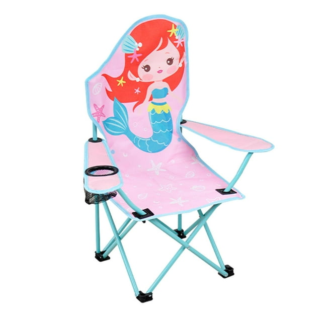 Silla de camping plegable para niños, impermeable, compacta y plegable, ideal para exteriores, ideal para acampar en la playa y para adolescentes.