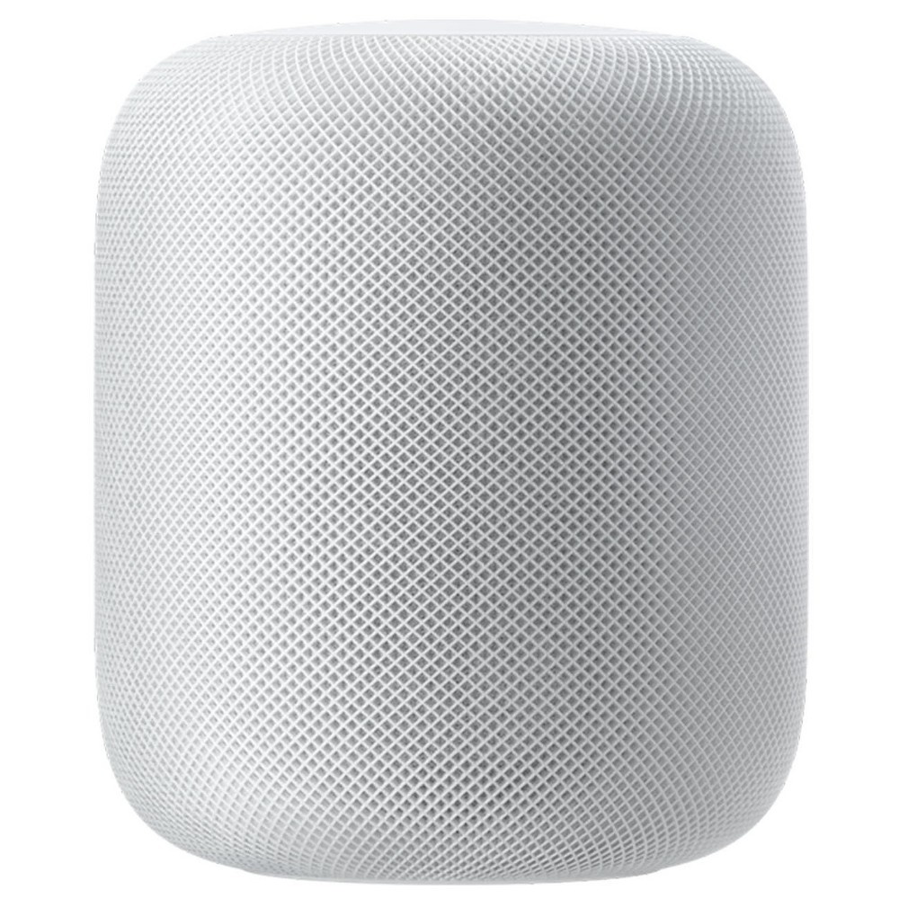 Restored Apple Homepod Portable Smart Speaker White 6.89x5.6x5.6 in