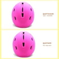 thumbnail image 4 of Soidarity Cascos de Snowboard para niños, gorras para exteriores moldeadas integralmente, protección de seguridad, sombrero deportivo cálido, Deportes de nieve Tipo 1, 4 of 6