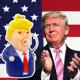 thumbnail image 3 of Ruifaya Llavero con muñeco Trumpy, regalo para apretar, juguetes del presidente, NUEVO, 3 of 6