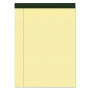 Roaring Spring USDA Cert Bio Preferred Legal Pad, Ruled, 8 1/2 x 11 3/4, 40 Sht, Canary, 12/Pk
