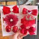 thumbnail image 5 of Conjunto de diademas elásticas para bebés y niñas, accesorios para el cabello, lazo, flor, regalo de Navidad, 3 unidades, 5 of 5