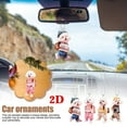 thumbnail image 3 of Creative Puppy Backpack Rearview Mirrors Pendant Car Hanging Ornaments Car, 3 of 8