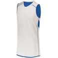 thumbnail image 2 of Holloway Sportswear M Dual-Side Single Ply Basketball Jersey Royal/White 224078, 2 of 6