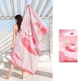 thumbnail image 1 of Toalla de baño de secado rápido, Toalla de playa, microfibra, forro polar de doble cara, estampado de una cara, toalla de baño, albornoz de Spa, toalla de playa Wmkox212yii hfskjfh205, 1 of 2