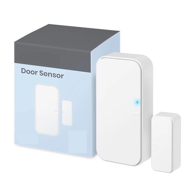 Capteur de Contact Intelligent Sans Fil pour Porte Ouverte Compatible avec Alexa (HUB S3 Requis))