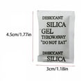 thumbnail image 3 of BANIRO 2026 New Color Indicating Silica Gel Packets 2Gram 60Packs Desiccant Pack Food Grade Packets Moisture Control Rechargeable Absorber Bags Storage, 3 of 4