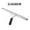 D, variant on LiUMX Professional Window Scraper, 12-inch Stainless Steel Squeegee with Ergonomic Non-Slip Handle, for Clear Glass and Surface Cleaning