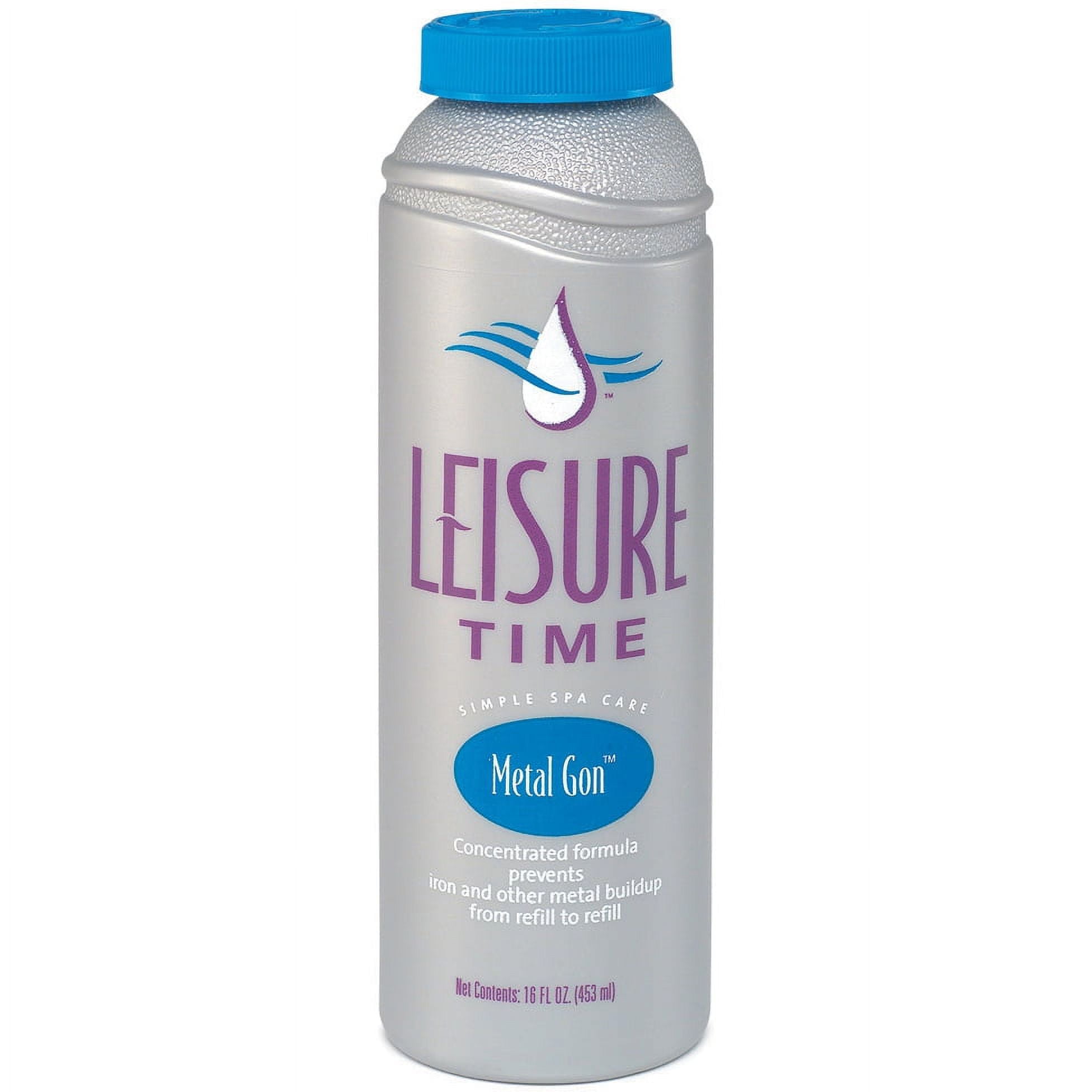 Leisure Time Metal Gon for Spas and Hot Tubs, 1-Pint