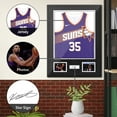 thumbnail image 4 of Wood Jersey Display Case with UV Protection Plexiglass, Mat & Pinboard for Football, Baseball, Basketball Shirts, Photos & Signatures (1 Pack), 4 of 7