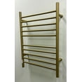 thumbnail image 3 of Amba RWH-SBB Radiant 23-5/8"W X 31-7/8"H 120 V Plug-In/Hardwired Stainless Steel Towel, 3 of 6