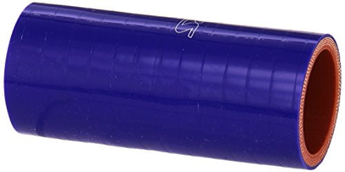 Blue 1-3/8 ID HPS HTSC-138-BLUE Silicone High Temperature 4-ply Reinforced Straight Coupler Hose 100 PSI Maximum Pressure 3 Length 