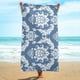 thumbnail image 4 of Toalla de playa de microfibra, súper colorida, resistente a la arena, multiusos, para viajes, piscina, 76 x 152 cm, 4 of 7