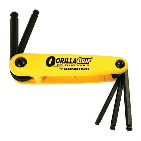 UPC: 0037231128944 | 5Pc. Fold-Up Ball End Hex Key Wrench Set