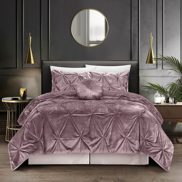Grace Living Sedona 5pc Full/Queen Comforter Set, Blush - Walmart.com