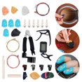 thumbnail image 4 of Kit de accesorios para guitarra Bling Bling afinador herramientas cuerdas, 4 of 12