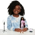 thumbnail image 6 of Naturalistas 11.5-inch Grace Fashion Doll and Accessories with 4B Textured Hair, Medium Brown Skin Tone, Deluxe Influencer Set, 6 of 9
