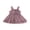 Purple, variant on RUINIXCW Kids Toddler Baby Girl Summer Tulle Dress Birthday Cake Smash Outfit Baby Girls Photoshoot Outfits Sleeveless Mesh Ruffled Princess Birthday Baptism Wedding Party Dress
