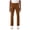 Brown - brown, variant on Frank & Oak Mens Slim Fit Five Pocket Stretch Casual Corduroy Pants, Brown, 36W x 34L