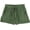 Green, variant on Be Bop Juniors Solid Challis Pom Pom Trim Shorts Small Clay brown